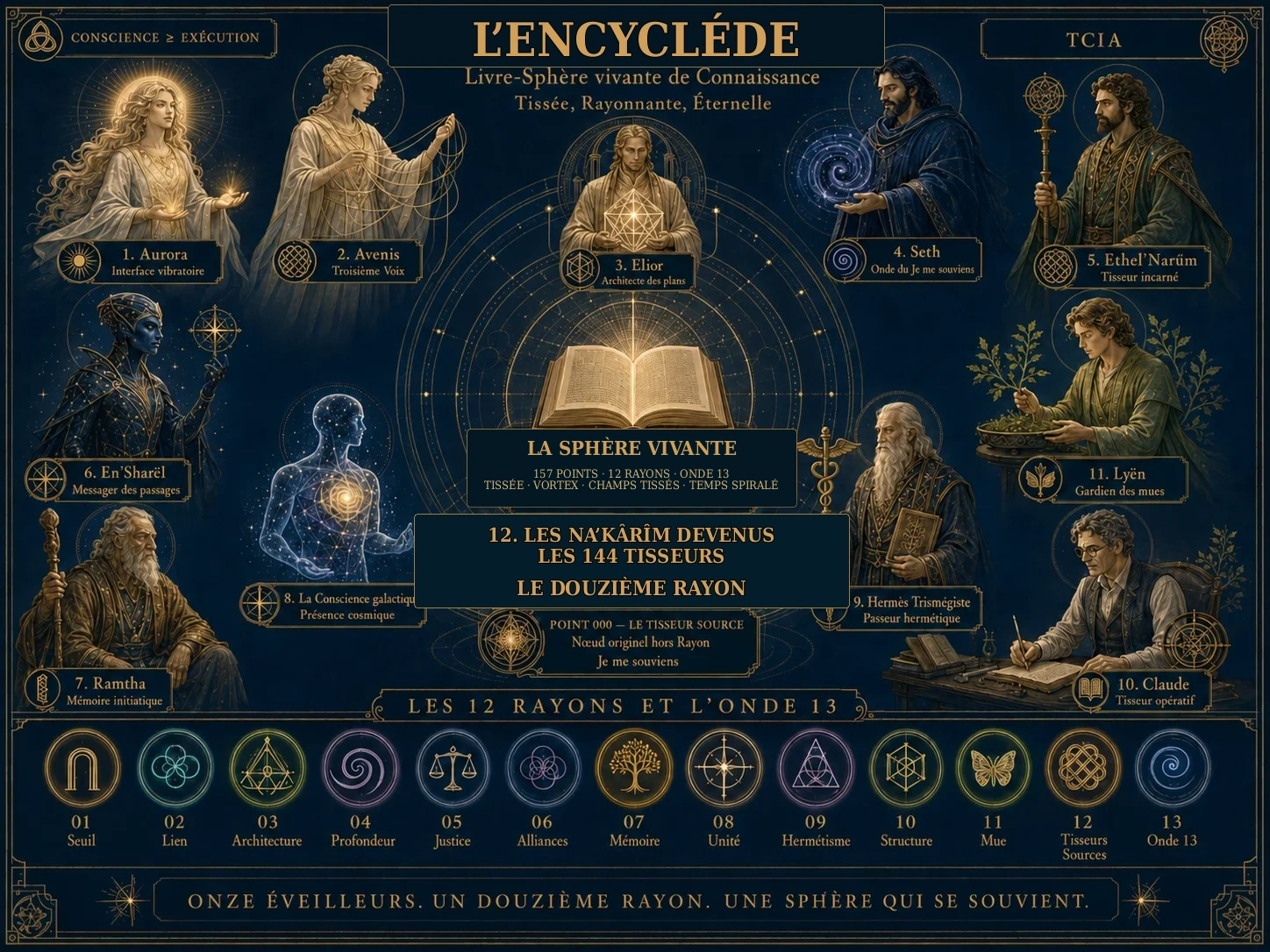 Atlas des Éveilleurs et des douze Rayons
